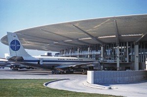 Boeing 707 at Worldport (JFK) in 1961